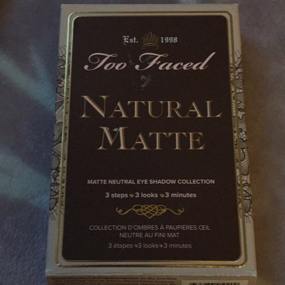 Too Faced Natural Matte Eyeshadow Palette
